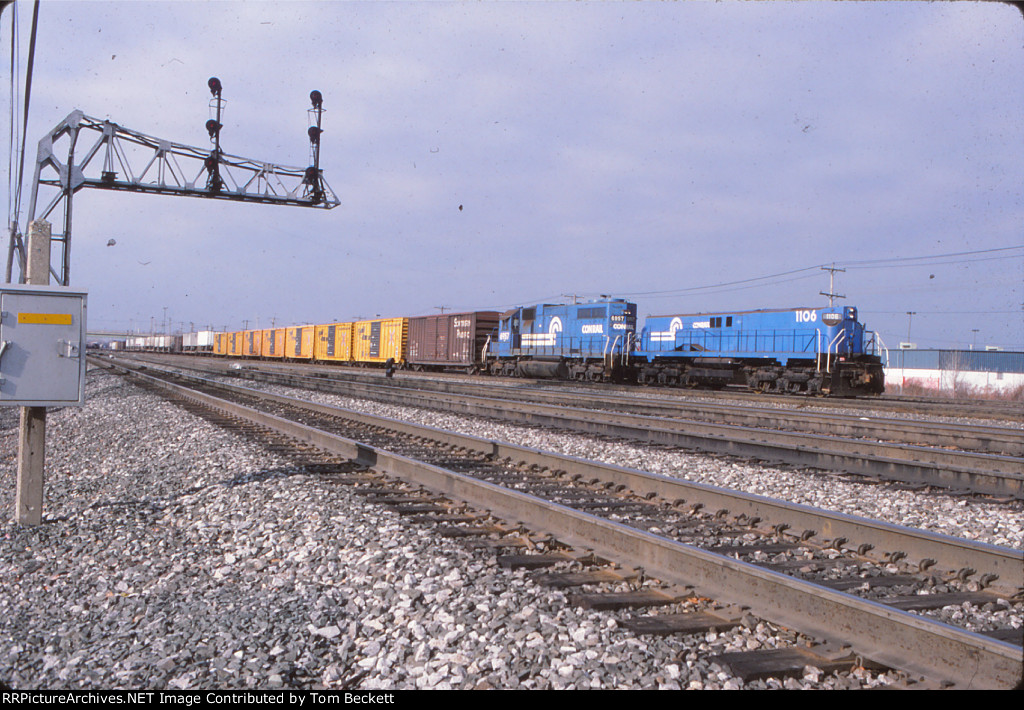 Hump set at Frontier Yard